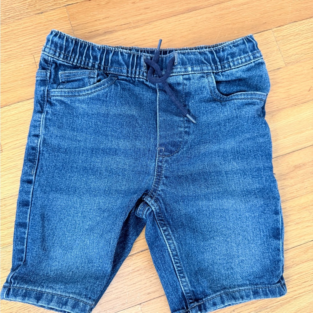 Nautica Kids Dark Blue Denim Shorts